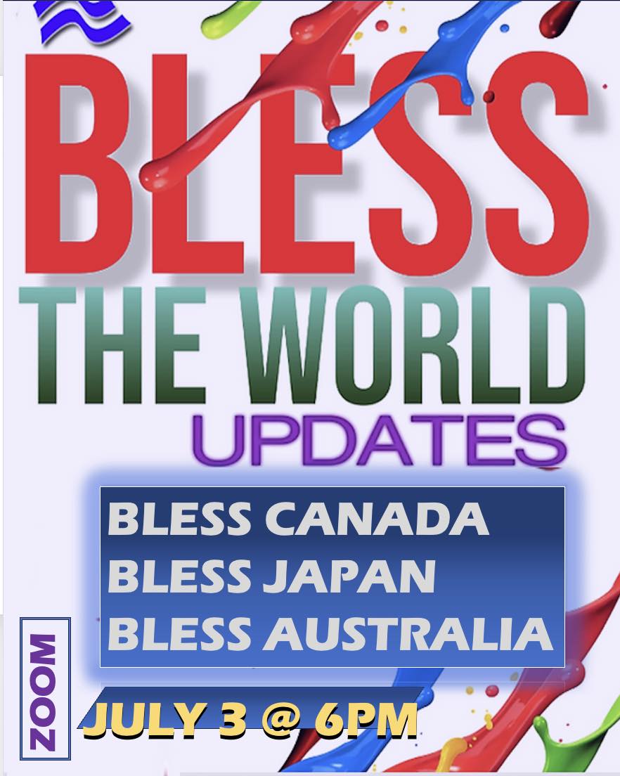 International - BLESS THE WORLD OFFERS BACK to BACK to BACK BLESSINGS ...