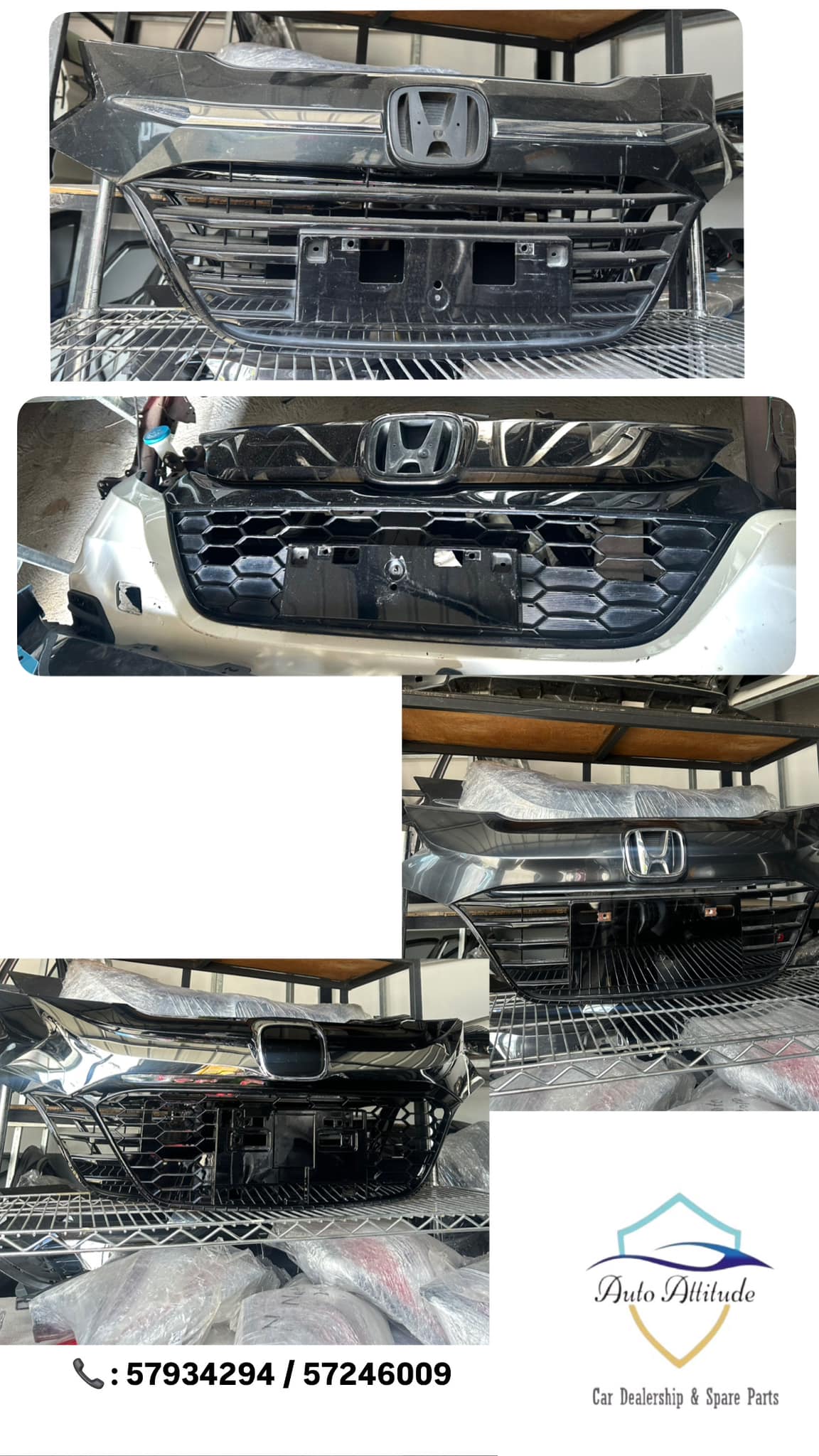 Second hand spare parts Honda vezel 2014-2018 Grill Call / w.a us