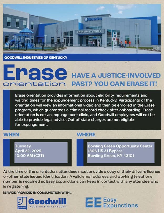 Community Event: Orientation for Goodwill's 