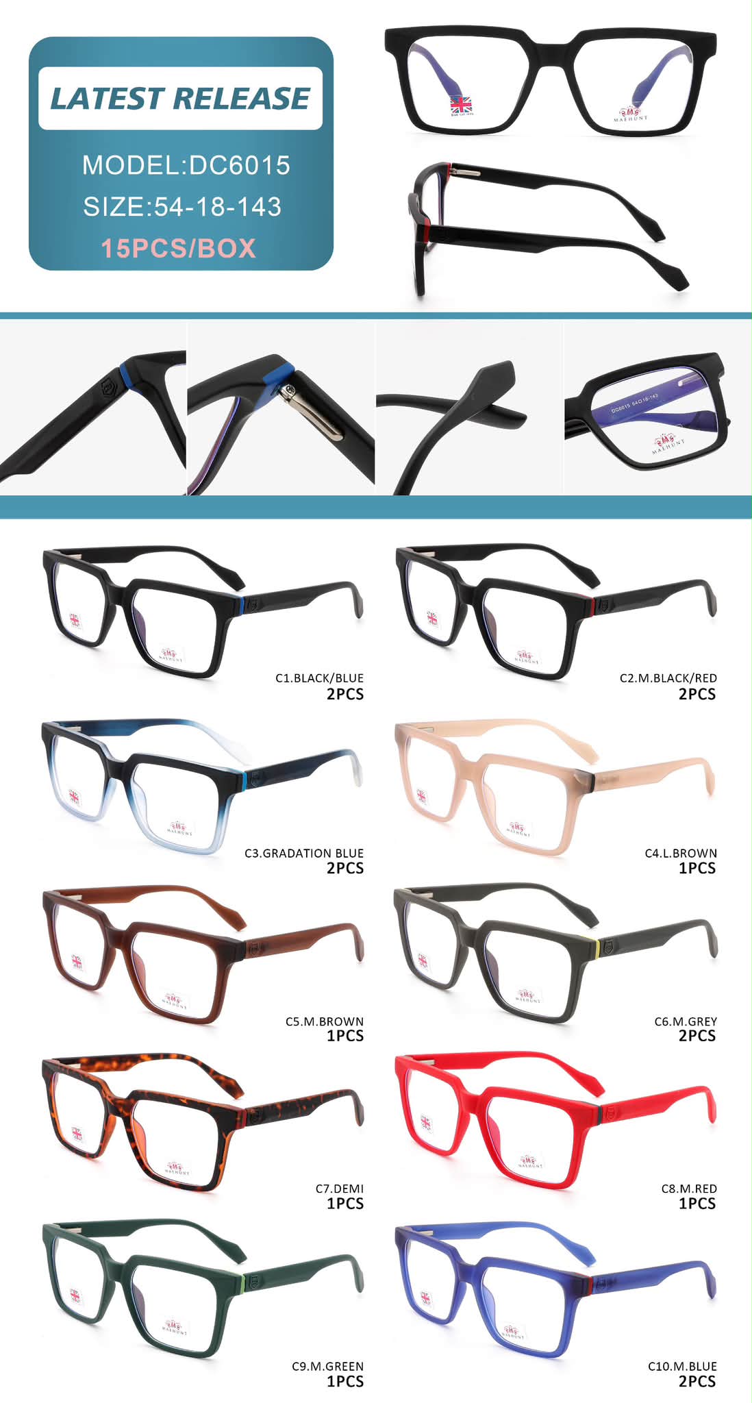 I'm sunglasses and optical frame manufacturer from China.if you