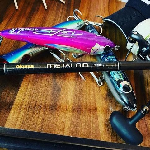 okuma azores popping rod Jigging Spin The Okuma Hawaiian Custom Series rods are the latest addition to regional specific rods designed and built by local fisherman for the species and territory they are targeting Okuma Azores Blue Stickbait/Popper Spin