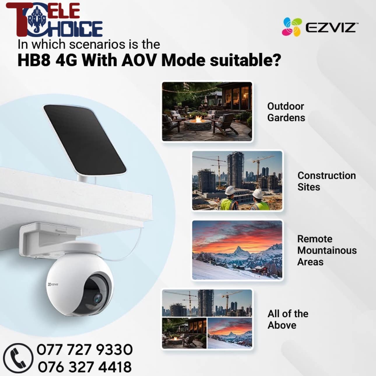 Telechoice - The HB8 4G, featuring 🌟AOV Mode🌟, is engineered for ...