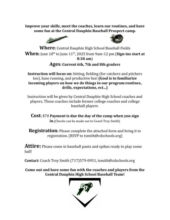 CD Rams Baseball Booster... - CD Rams Baseball Booster Club