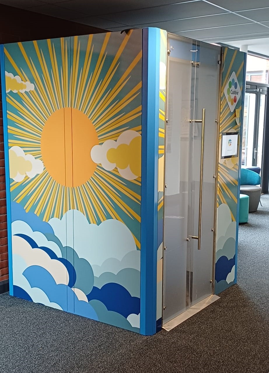 Signal Signs - Cubbie Sensory Hub wrapped on the day of... | Facebook