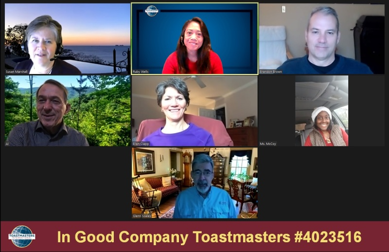 In Good Company Advanced Toastmasters | Raleigh NC