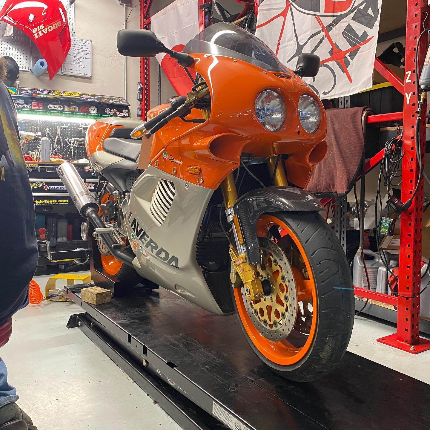 Here's a bike you done see every day. . Another bike from the Alan