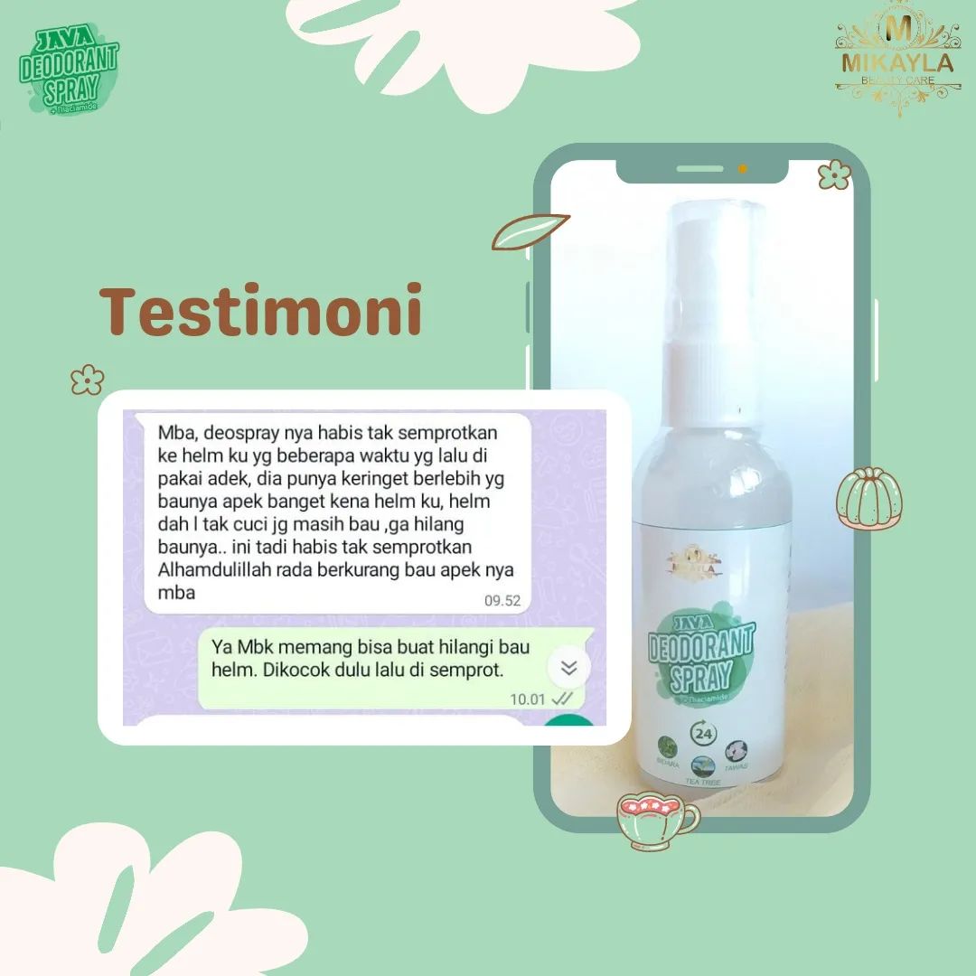 Java Deodorant Spray | Malang