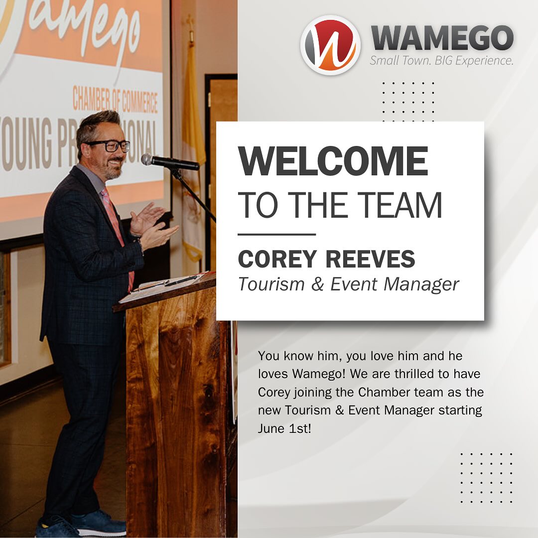 We’re excited to welcome... - Wamego Area Chamber of Commerce | Facebook