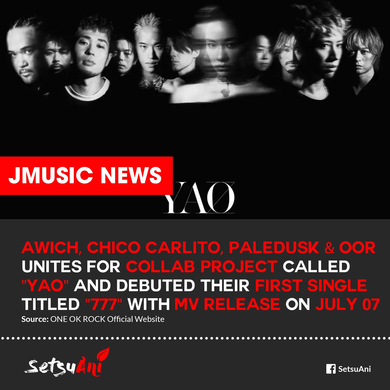 JMusic News: Awich, CHICO CARLITO, Paledusk, & ONE OK ROCK unites 