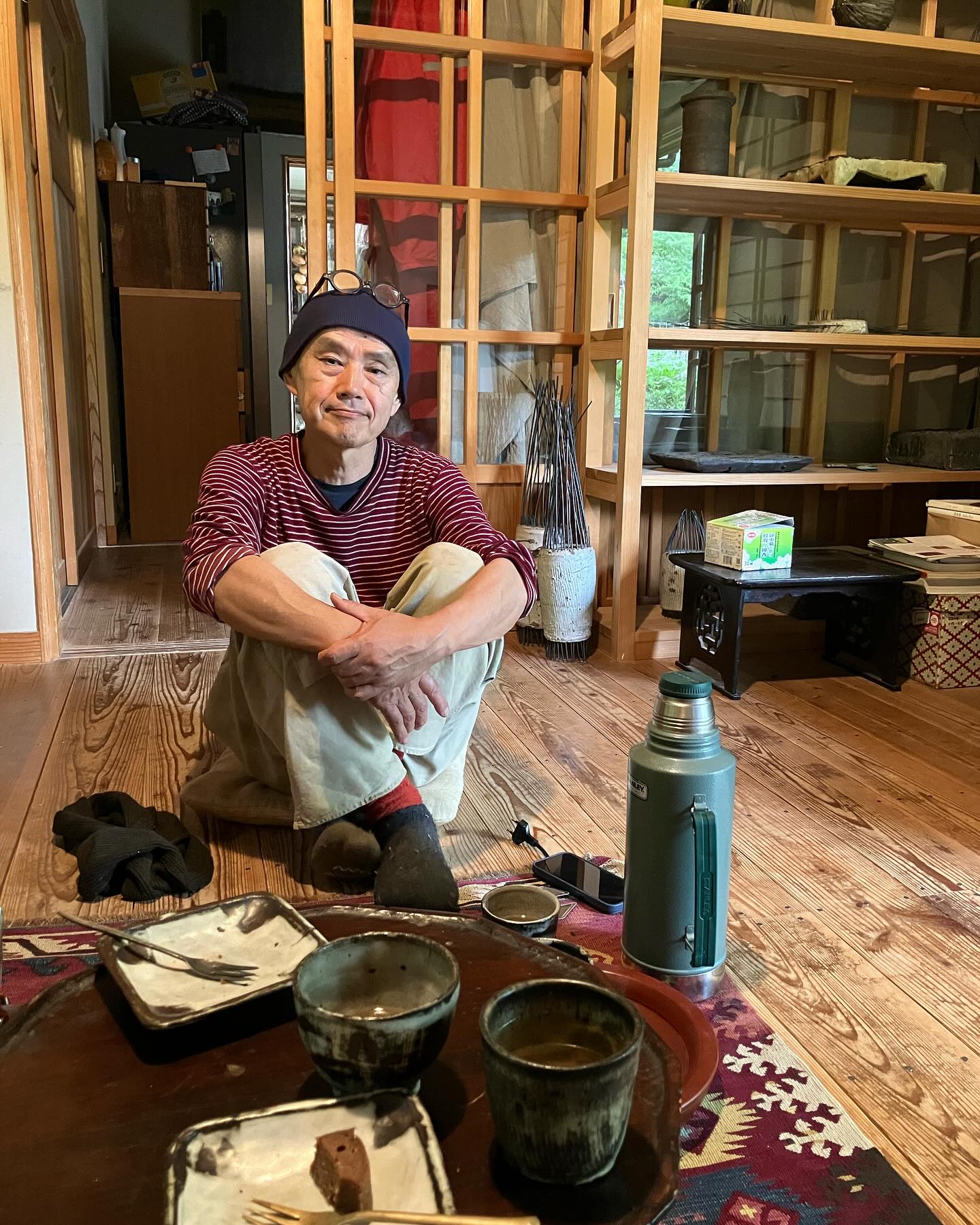 先月、高知の小野哲平さんの工房とご自宅にお邪魔させていただきました