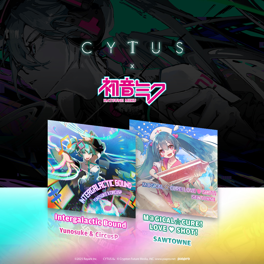 Cytus - Cytus II x 初音未來 二次合作即將開啟！ 追加新曲預告 第二彈： ... | Facebook