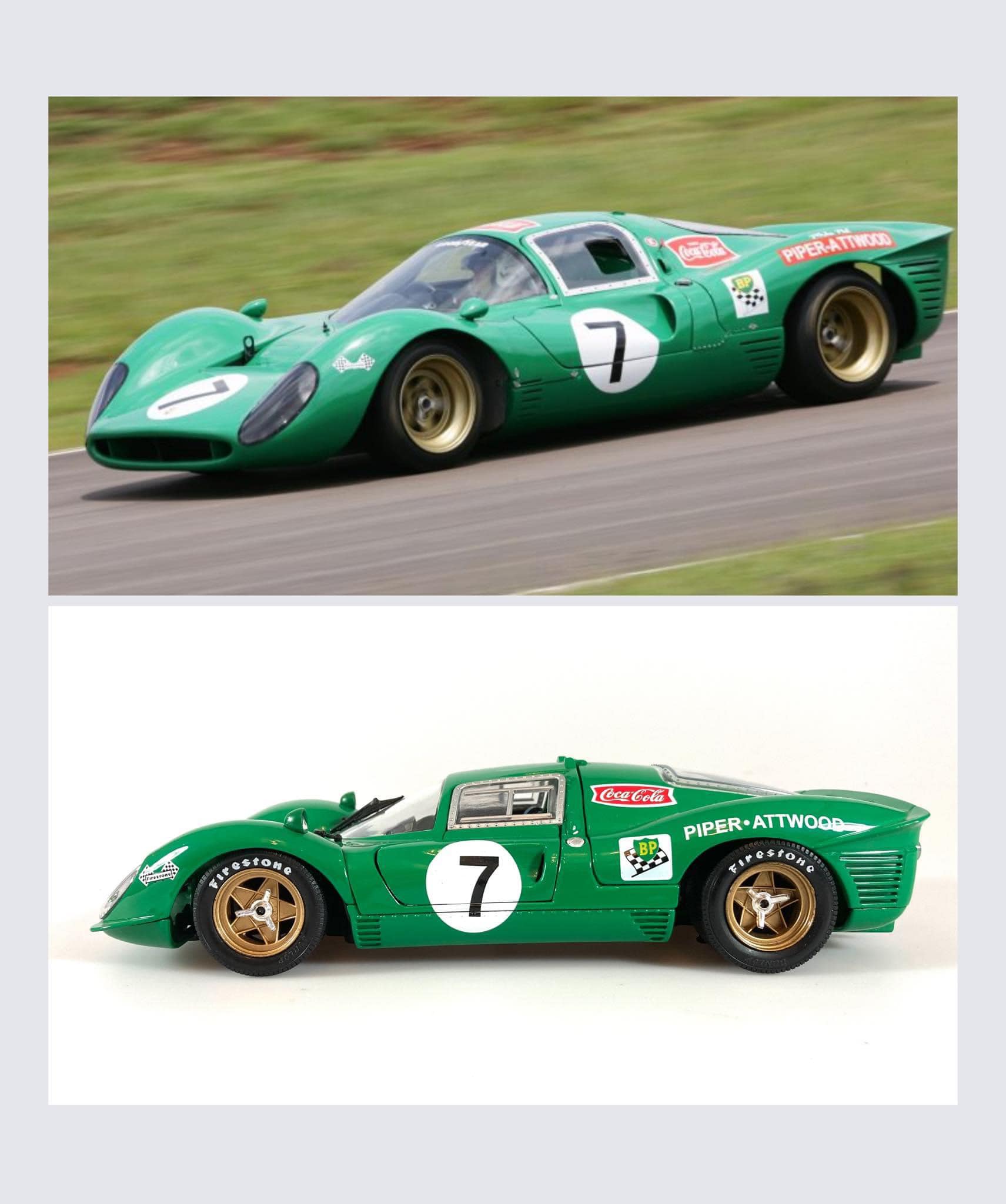 Ferrari 412 P 1:18 by Jouef Evolution