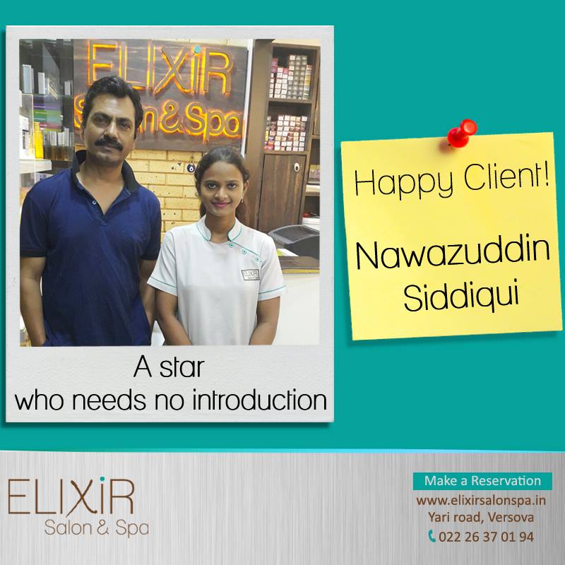 Elixir Salon and Spa - Happy to serve another awesome & Happy Client ...