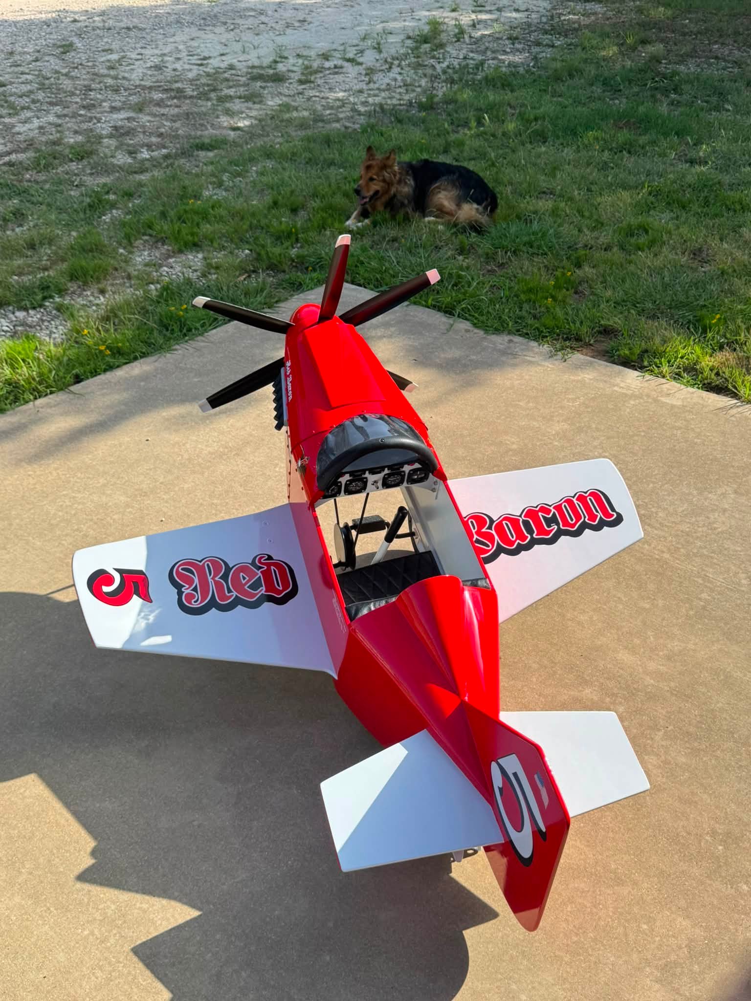 Griffon-powered RB-51 Red Baron speed record attempt details