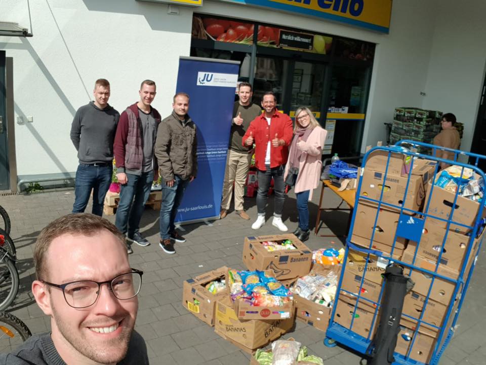 Heute Fand Unsere Kauf Eins Mehr Aktion Junge Union