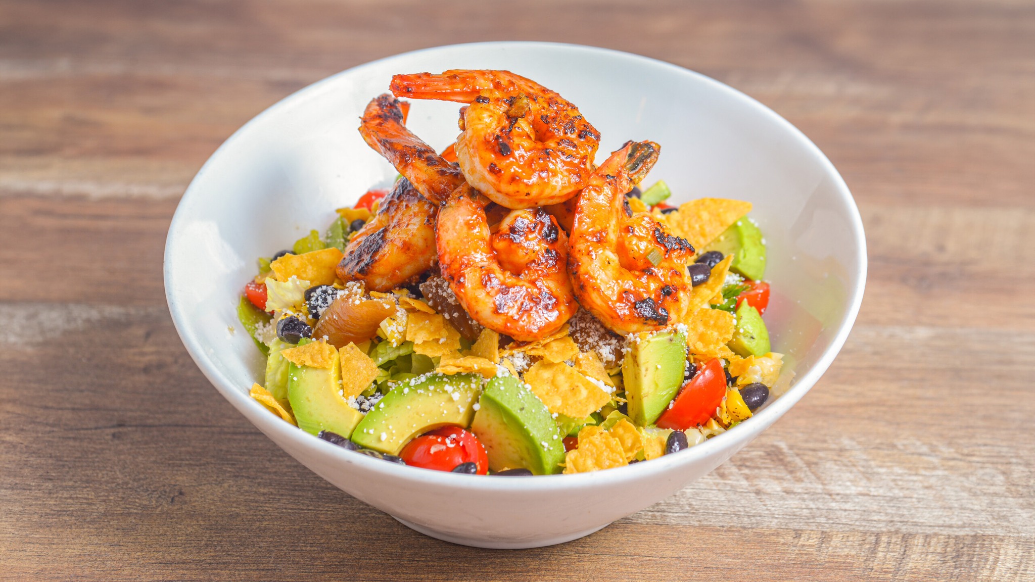 Eastchester - Chipotle Salad with Chipotle Shrimp from Go Fish by ...