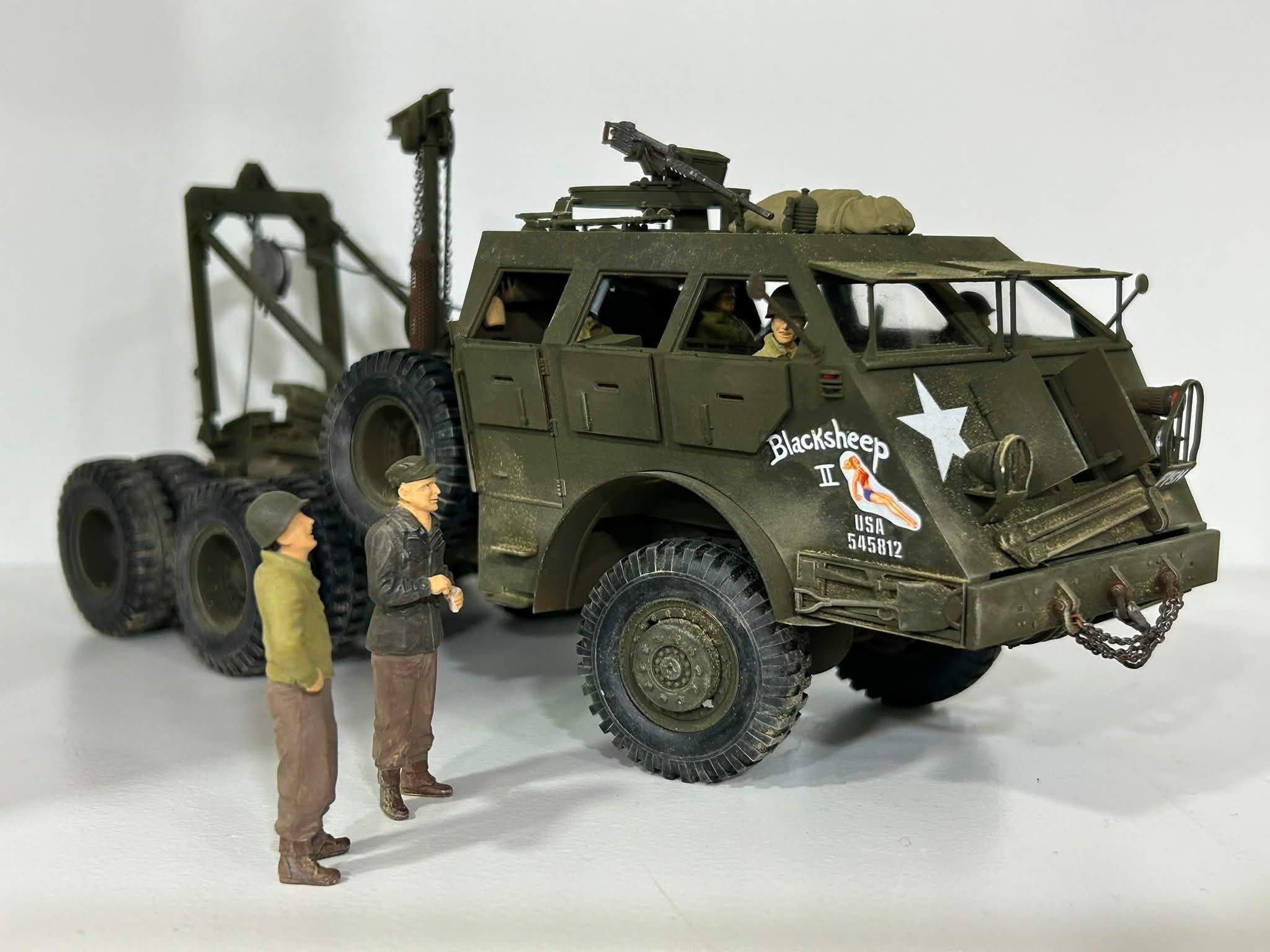 M26 Heavy Armored Tank Recovery Vehicle model build experience