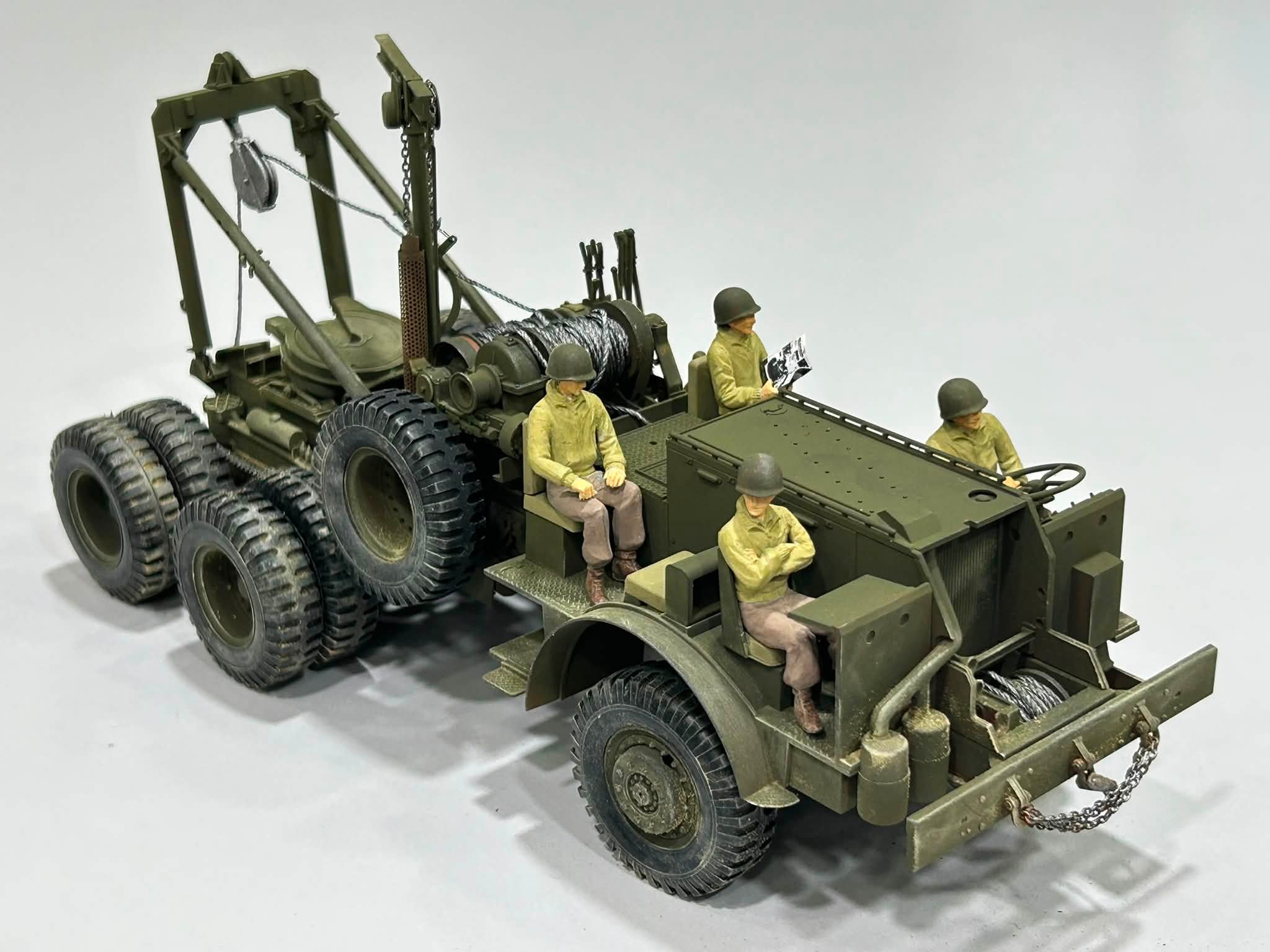 M26 Heavy Armored Tank Recovery Vehicle model build experience