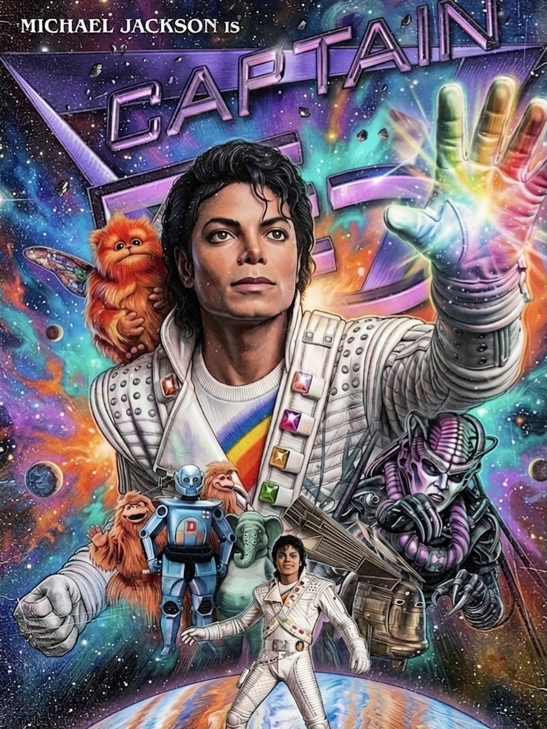 Behind the scenes: Captain EO is one of Michael's most beloved