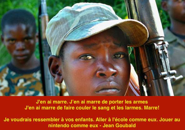 Voice Of Congo Citation J En Ai Marre J En Ai Marre De Porter Les Armes J En Ai Marre De Faire Couler Le Sang Et Les Larmes Marre Je Voudrais Ressembler A Vos