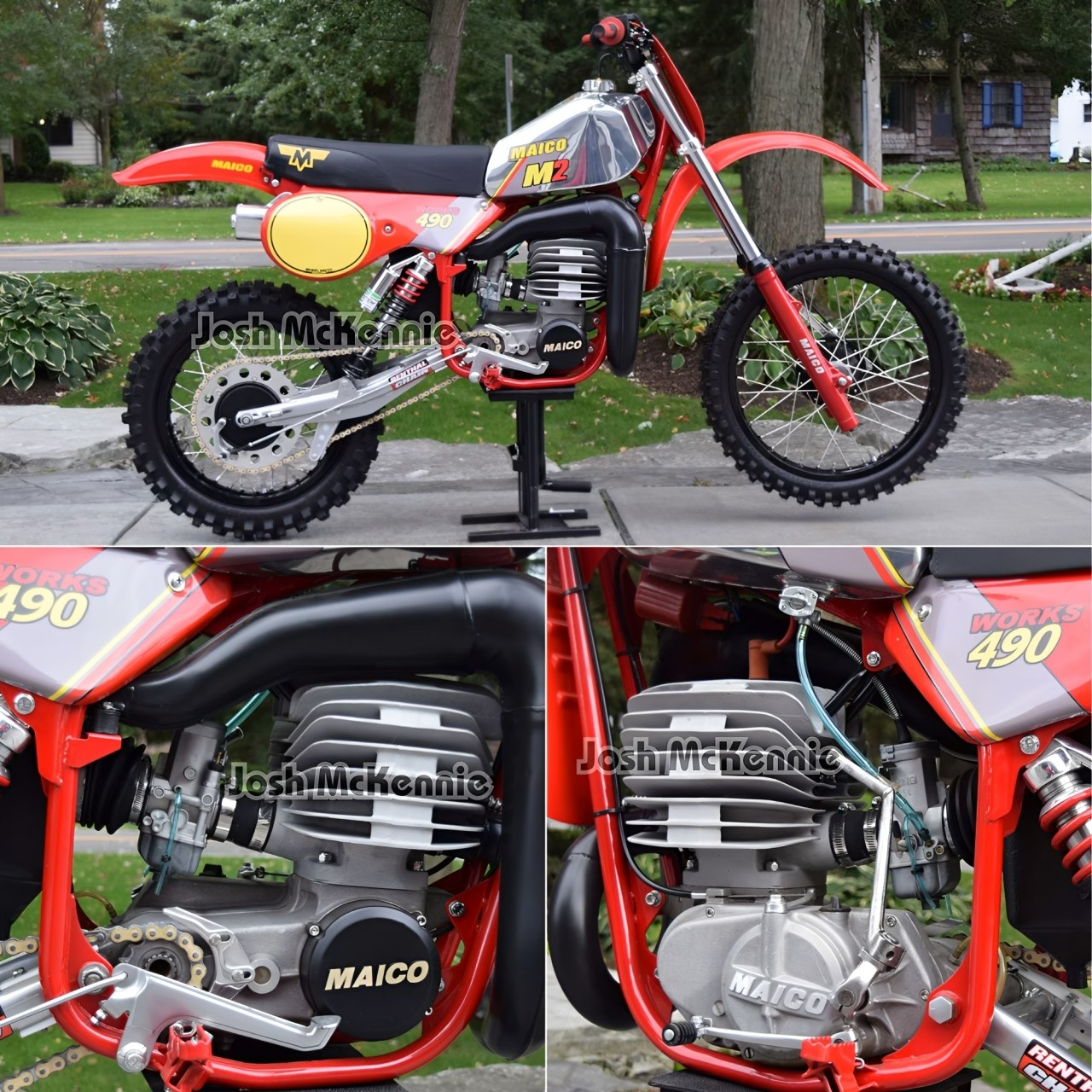 メイコ This 1981 Maico 490 Mega 2 is universally recognized by