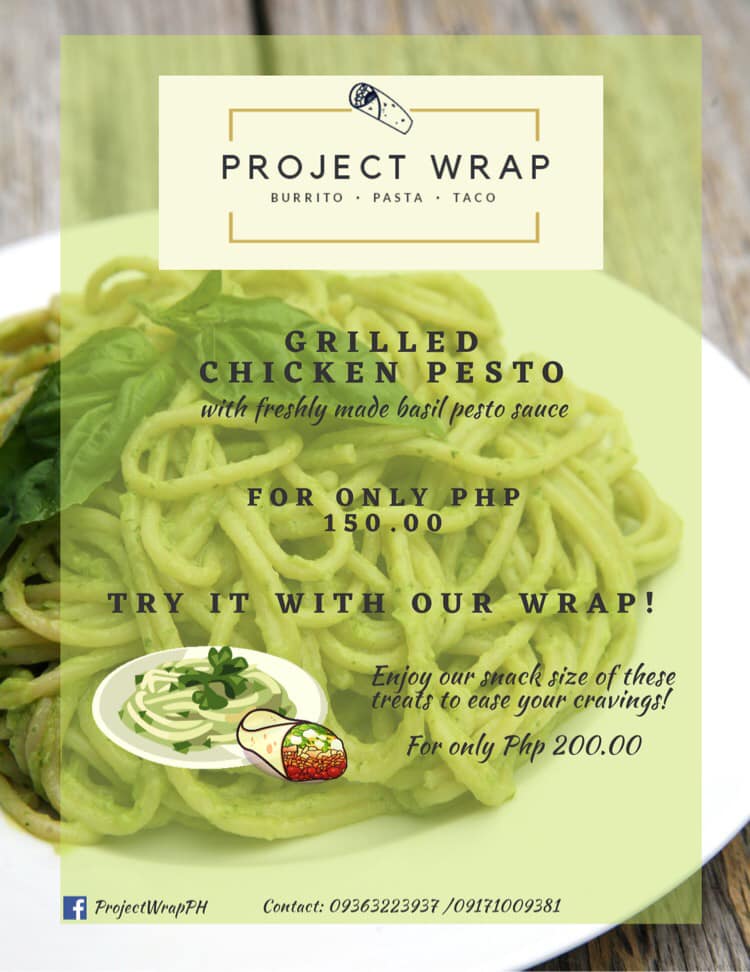 Project Wrap - Introducing our Menu for the Next Batch!!!!...