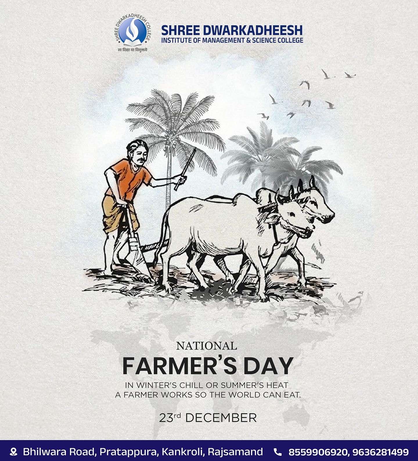 Shree - Saluting the backbone of our nation this National Farmer’s Day ...