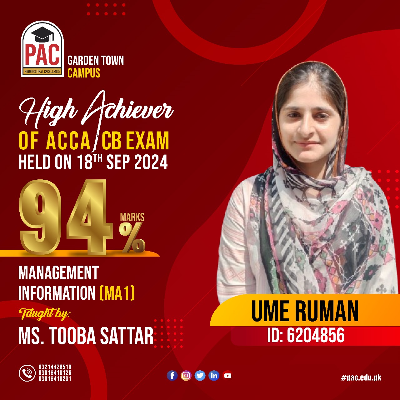PAC College - Dear Students, Meet our Star performer, Miss... | Facebook