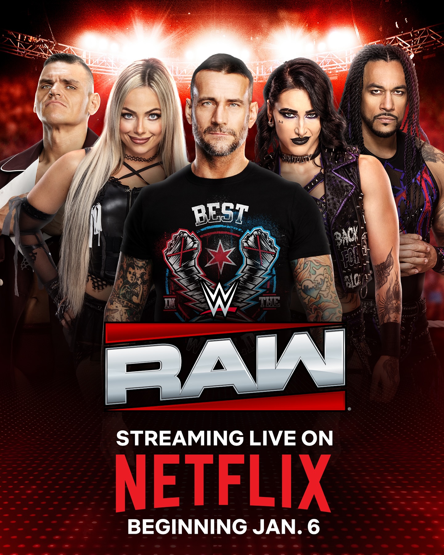 Only 2 days left to #WWERaw on @netflixuk! ? Tune in this Monday 
