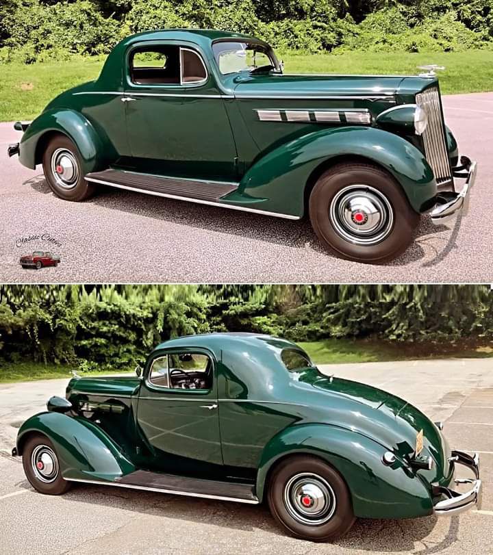 1937 packard model 1507 coupe roadster features