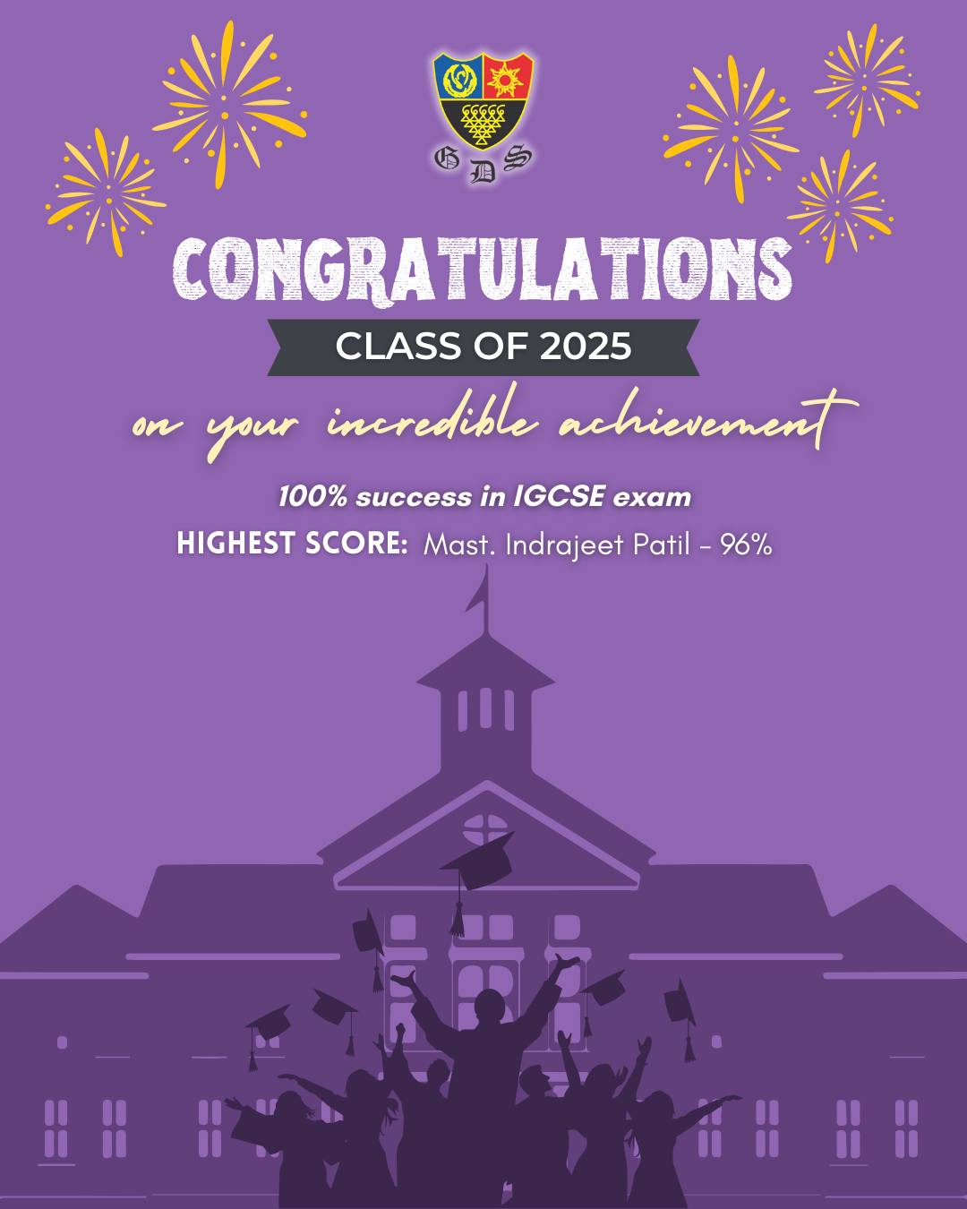 Gurukul - Congratulations to the batch of Cambridge IGCSE 2025 for ...