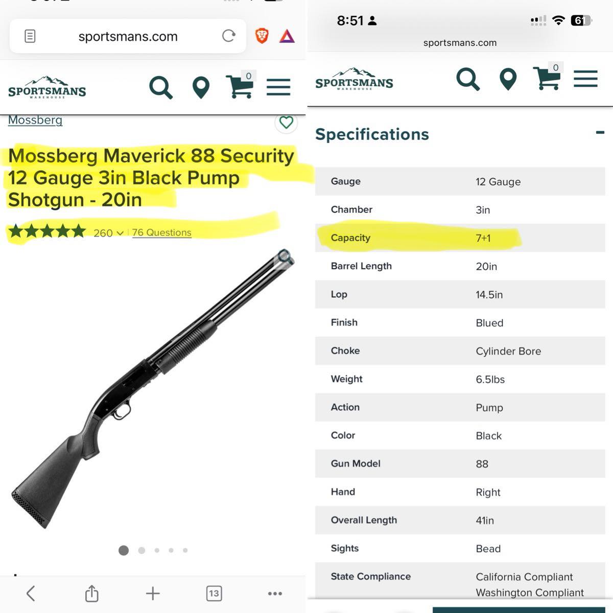 # Legal Status of the Mossberg Maverick... - Bug Out Tactical | Facebook