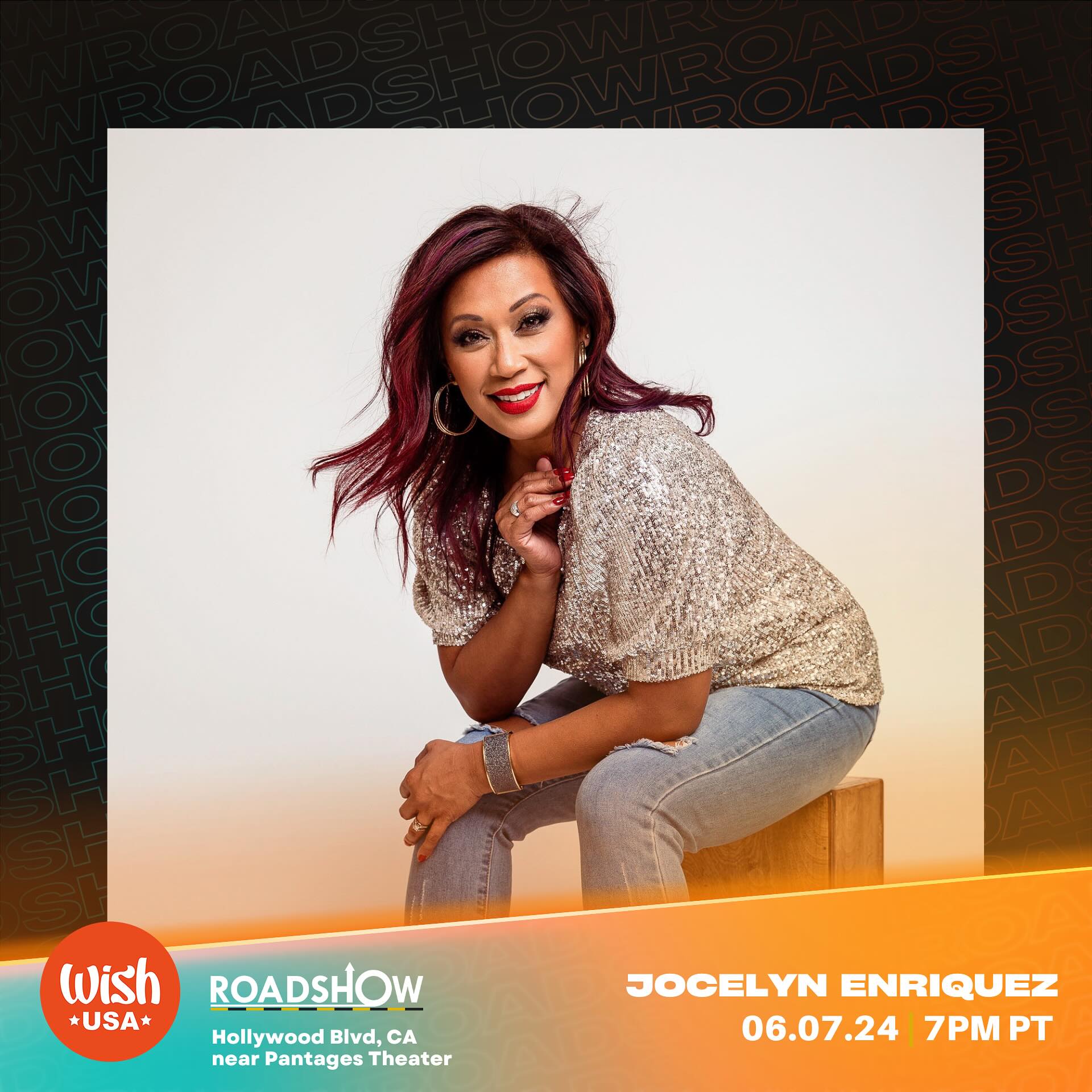 ?✨ Catch Jocelyn Enriquez live on the Roadshow this Friday at 