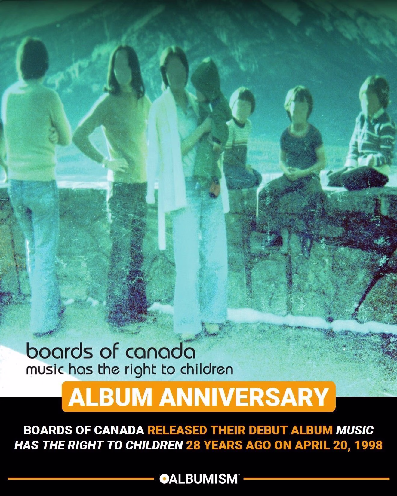 Rare promo edition of Boards Of Canada's Music Has The Right To