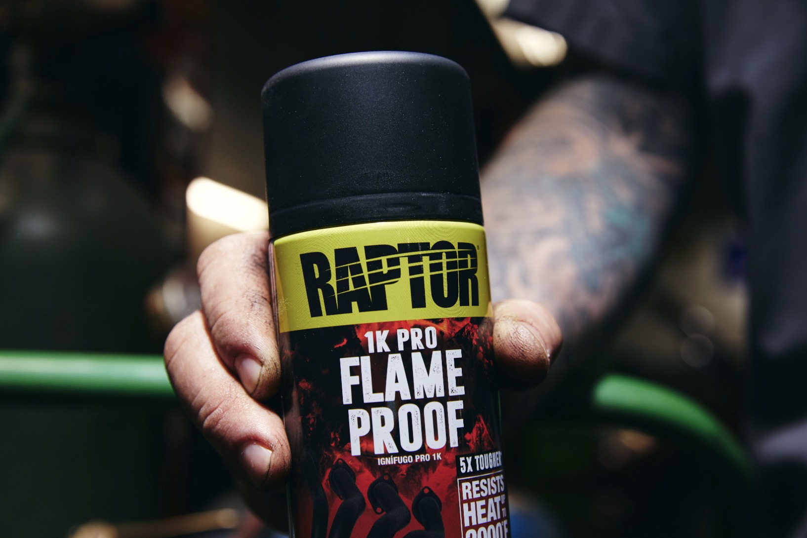 Raptor - Feeling the heat [up to 2000º F]. Raptor High Temp Flameproof ...