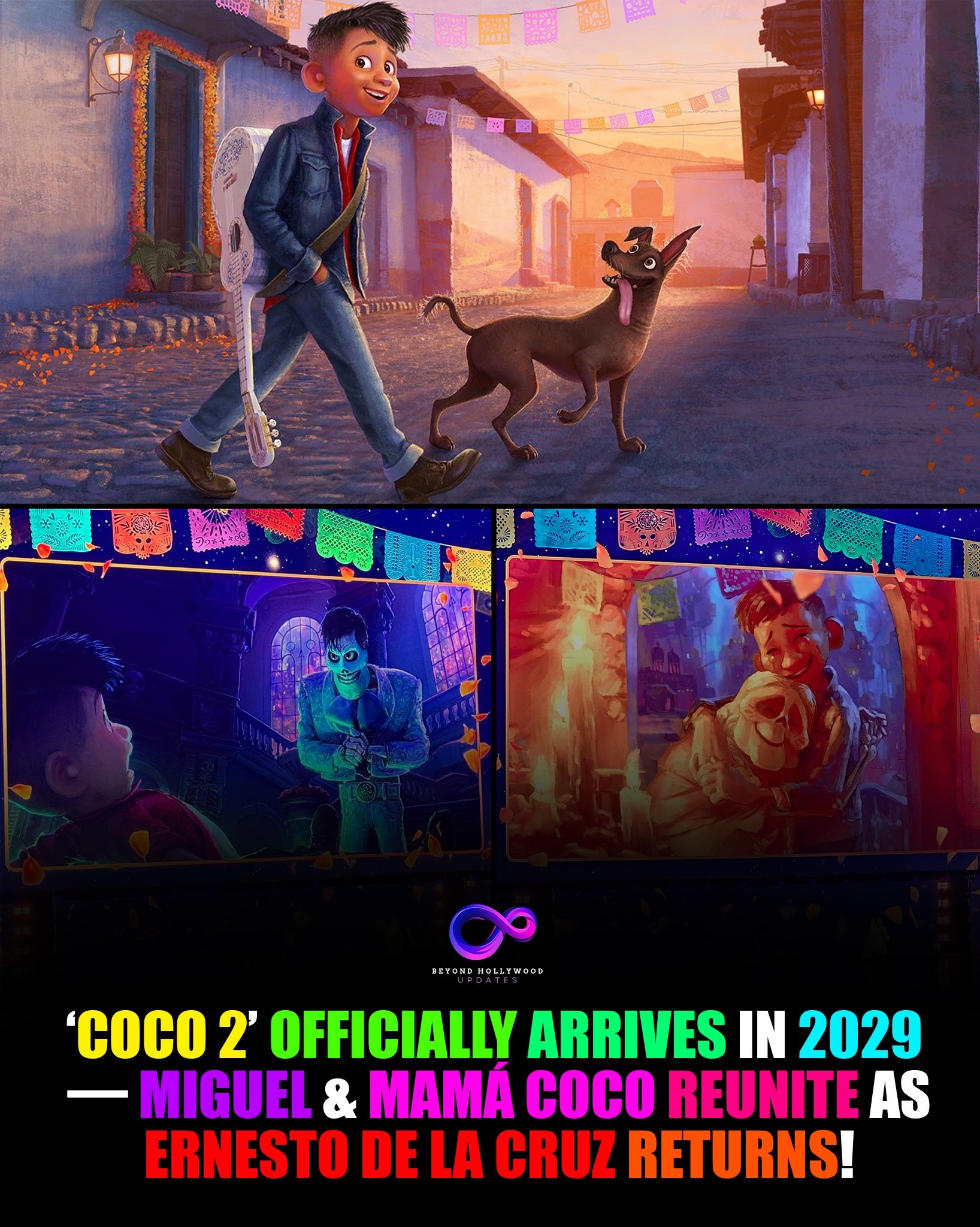 Coco 2' Officially Arrives in 2029 — Miguel & Mamá Coco Reunite as