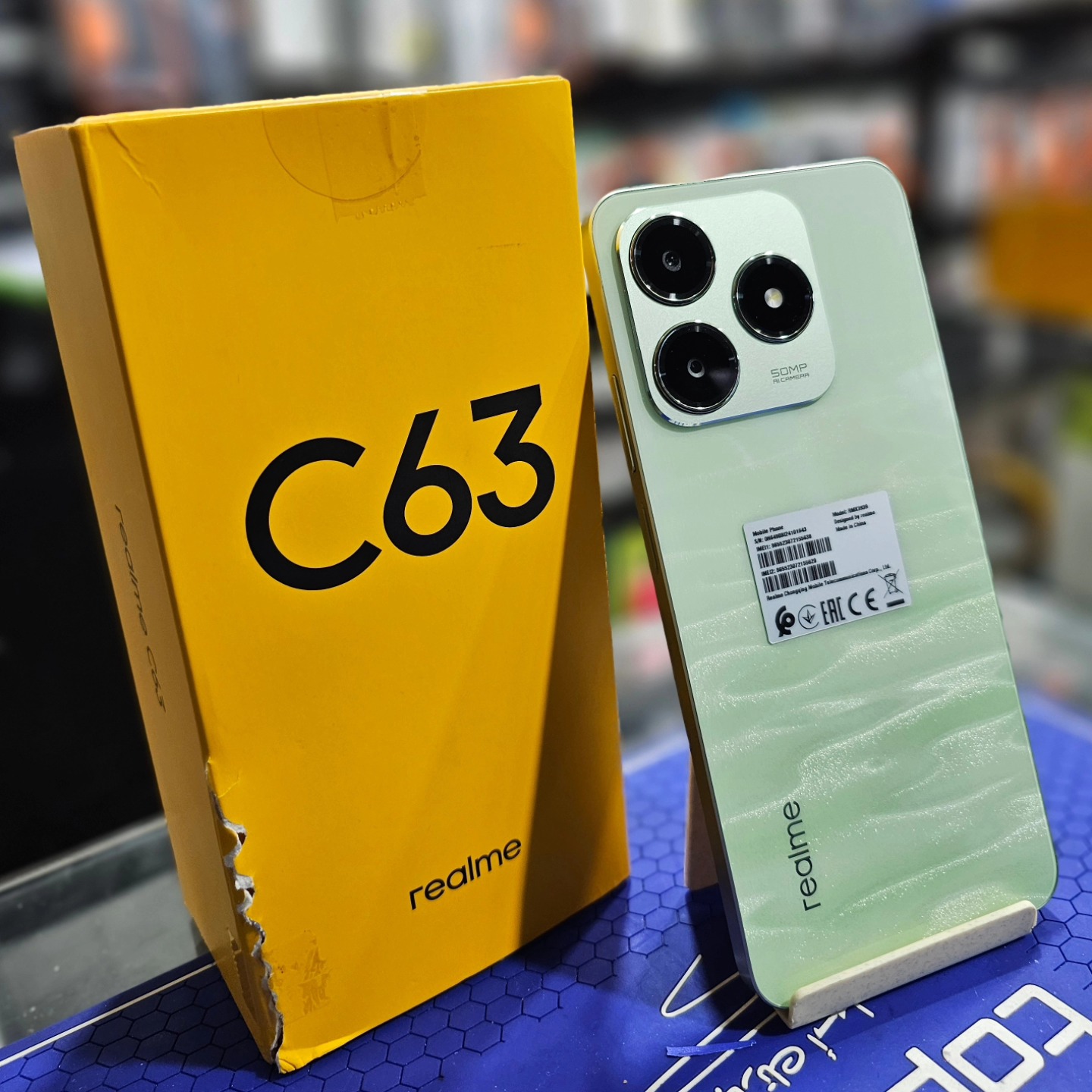 TÎMO PHONE - 🏅 REALME C63 💚💚💚 ⭐#realme_c63 ÉTAT 💯 utilisé...
