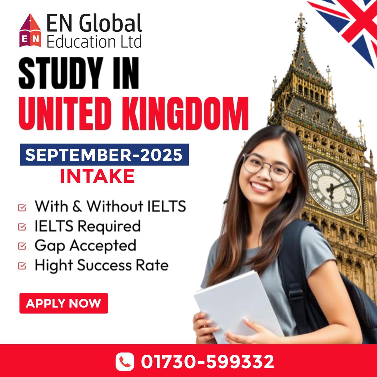 🎓 Study in the UK – September... - EN Global Education Ltd. | Facebook
