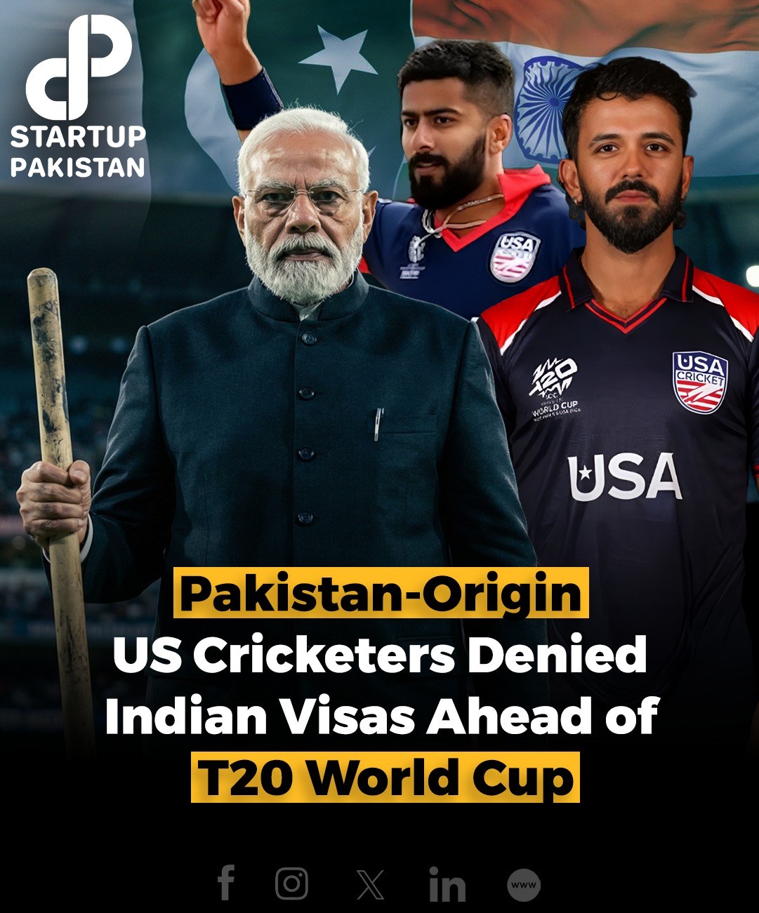 Pakistan-origin US cricketers... - Startup Pakistan Recorder | Facebook