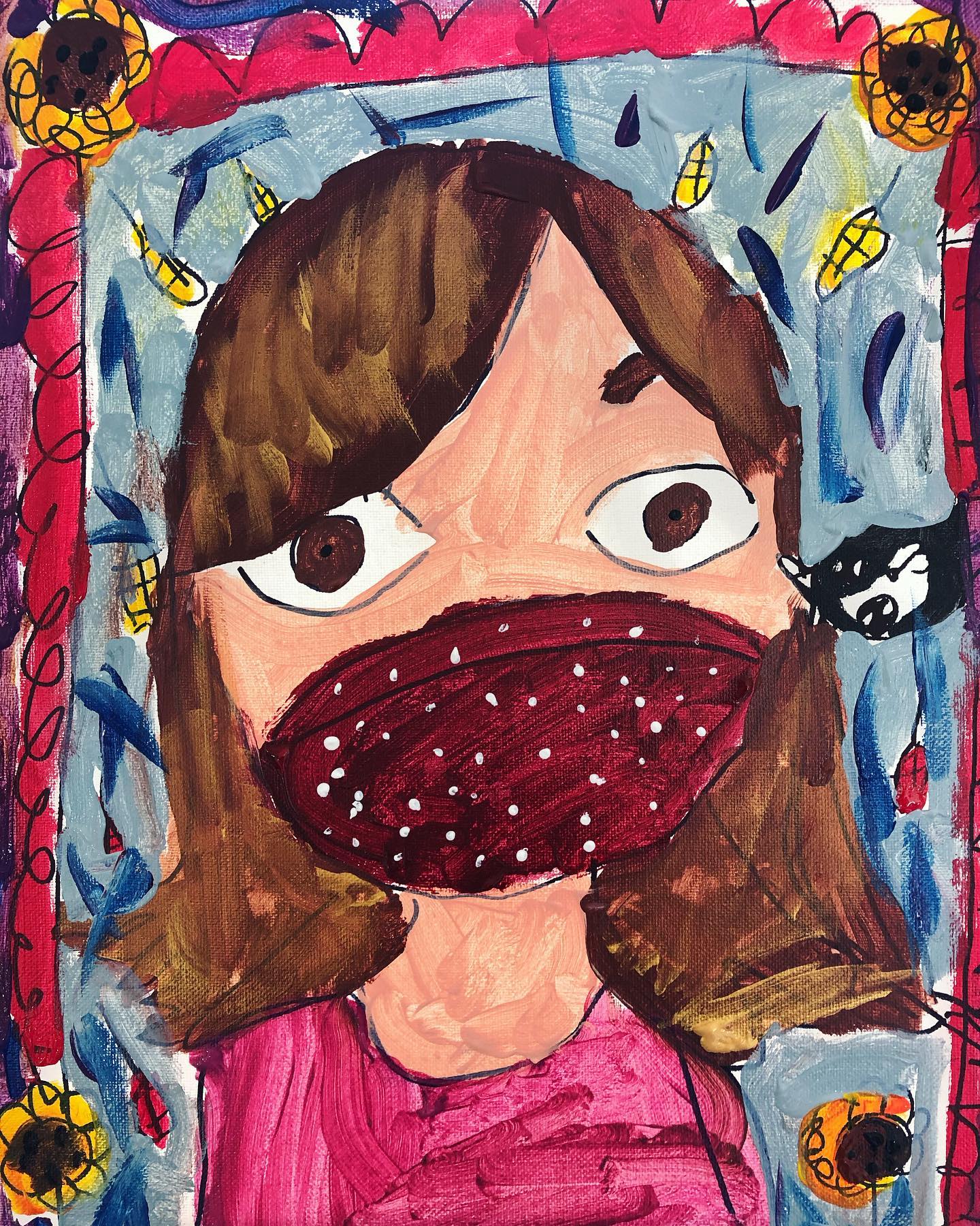 More Masked Self Portraits from... - Miss Megan's Make Room | Facebook
