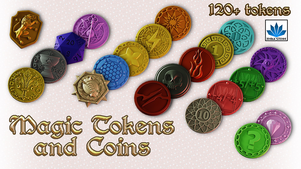 Johannes Voss just launched a new Kickstarter for tokens and I