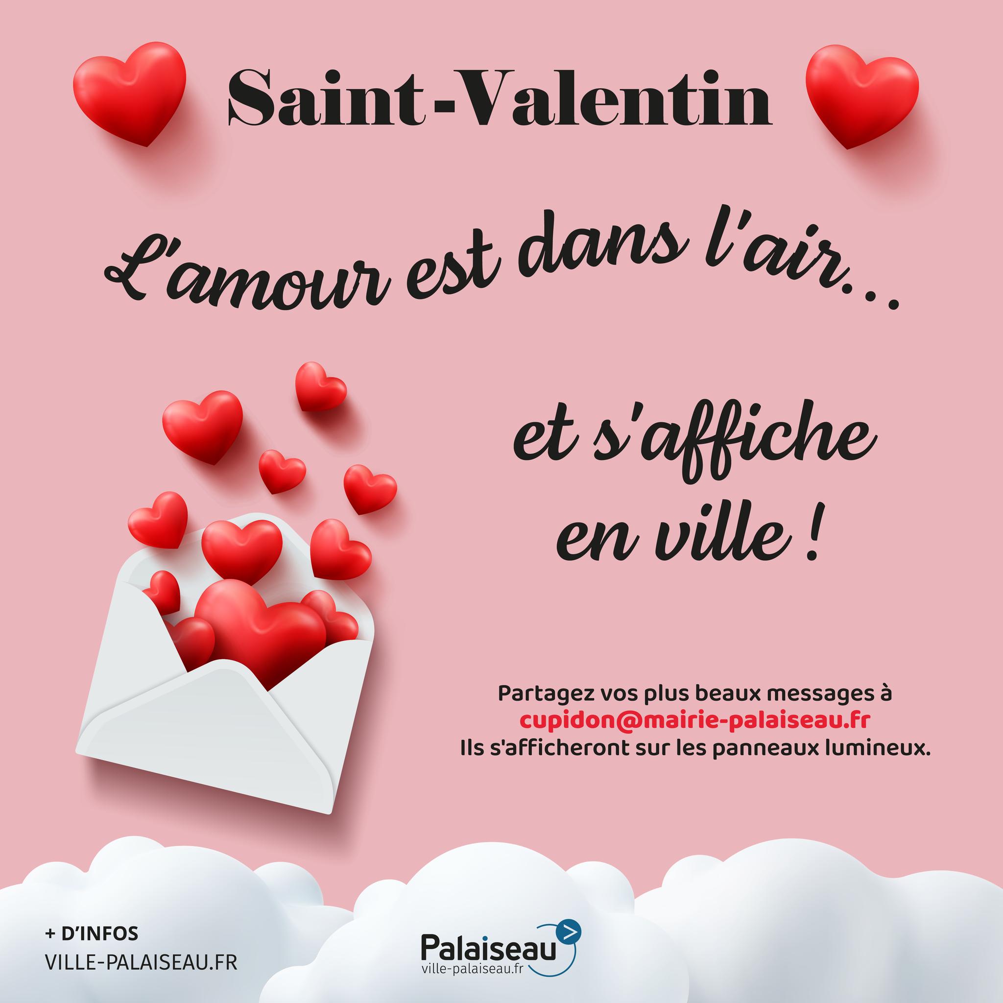 Ville - 💌 Saint-Valentin : Déclarez votre flamme ! 💌 Cette année ...