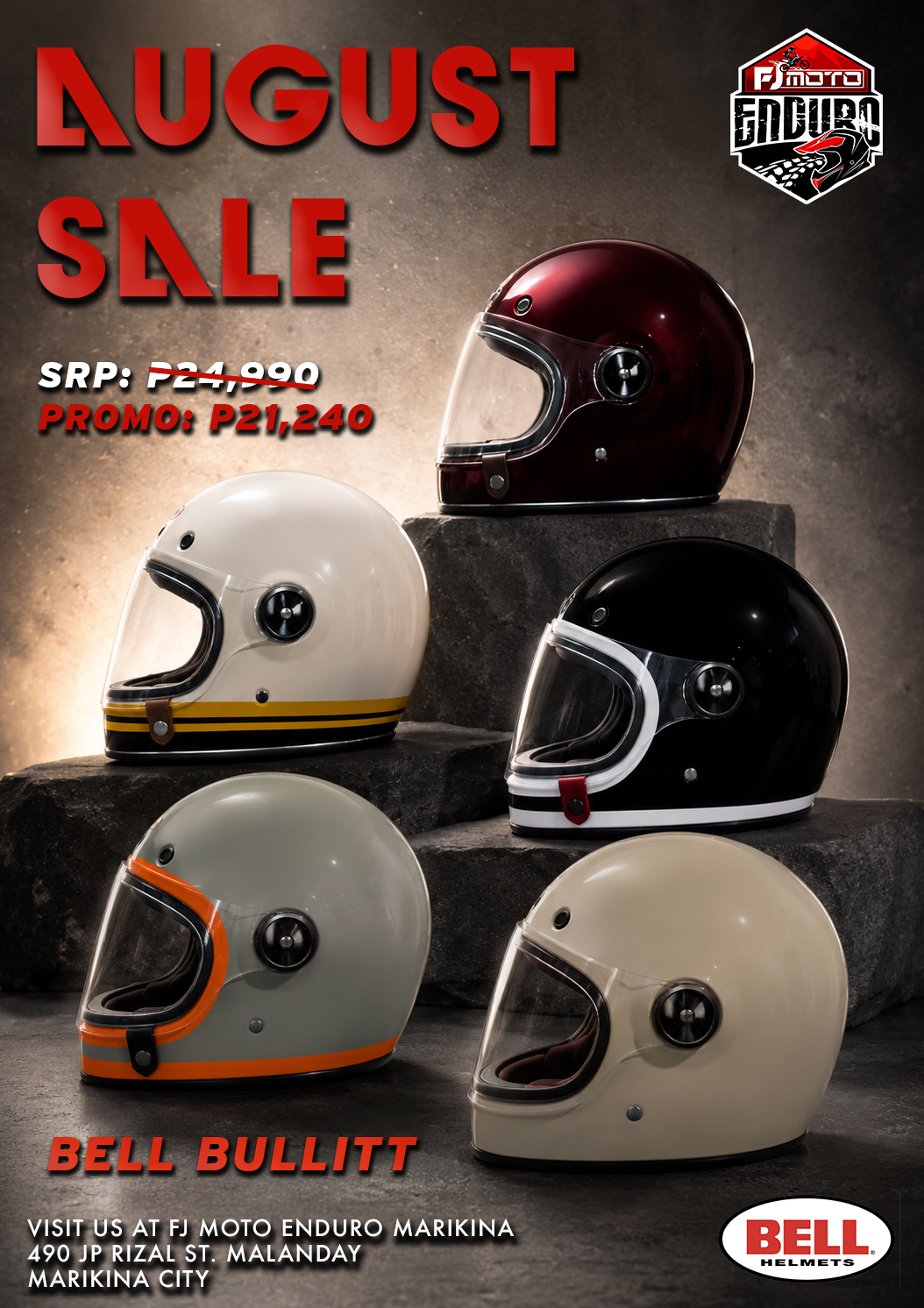 bell bullitt helmet for sale philippines GT Tangerine / Medium Honoring Bells rich legacy in racing and culture August Promo Sale ❤️ All