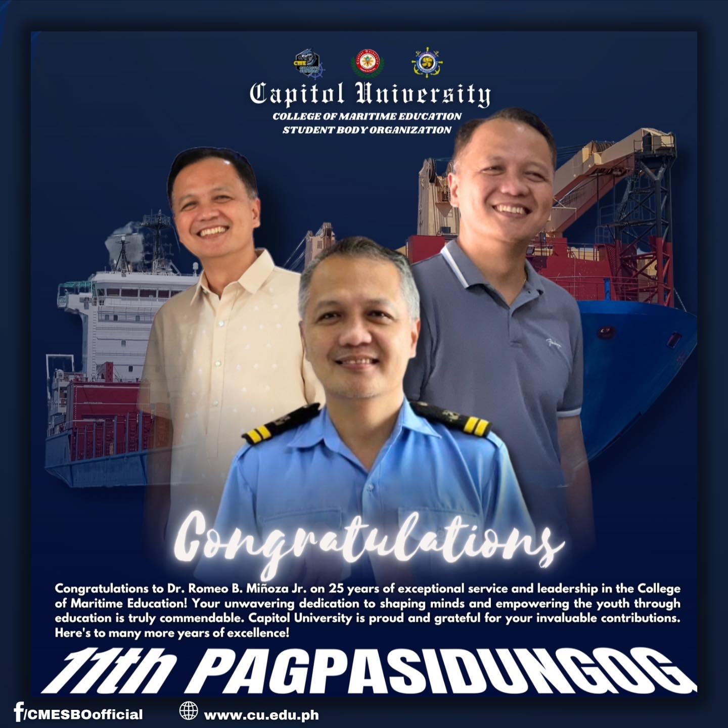 𝟏𝟏𝐓𝐇 𝐏𝐀𝐆𝐏𝐀𝐒𝐈𝐃𝐔𝐍𝐆𝐎𝐆 | 𝐂𝐚𝐩𝐢𝐭𝐨𝐥 𝐔𝐧𝐢𝐯𝐞𝐫𝐬𝐢𝐭𝐲 𝐒𝐞𝐫𝐯𝐢𝐜𝐞 𝐀𝐰𝐚𝐫𝐝𝐞𝐞𝐬 𝟐𝟎𝟐𝟓 ️ ...