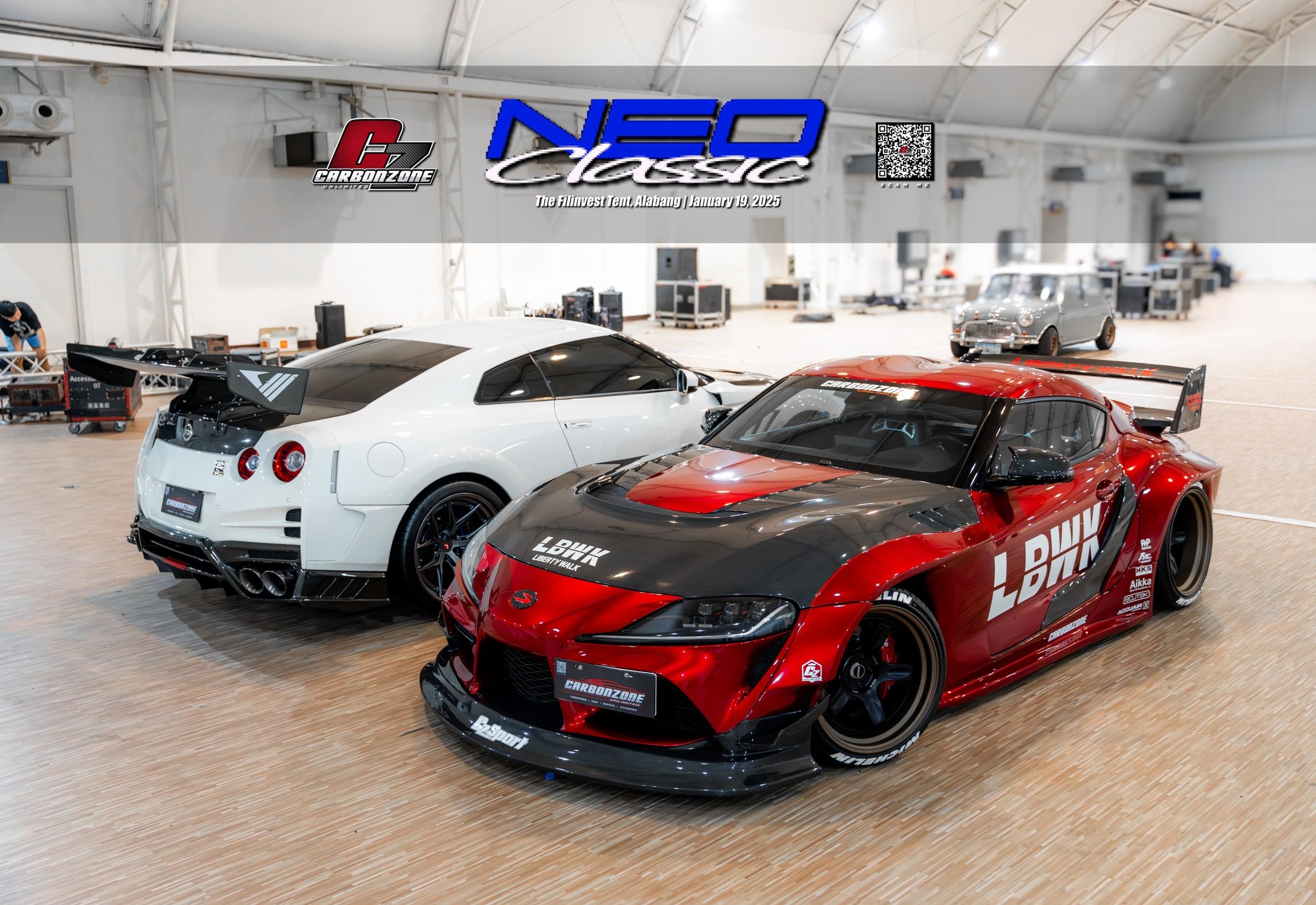 Carbonzone - The Nissan GTR R35 (Godzilla) and Toyota Supra MK5 (Red ...