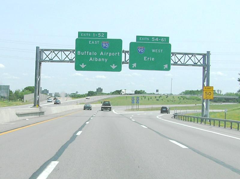 I Grew up in New York (State) | New York State Thruway Exit Sign Summer ...