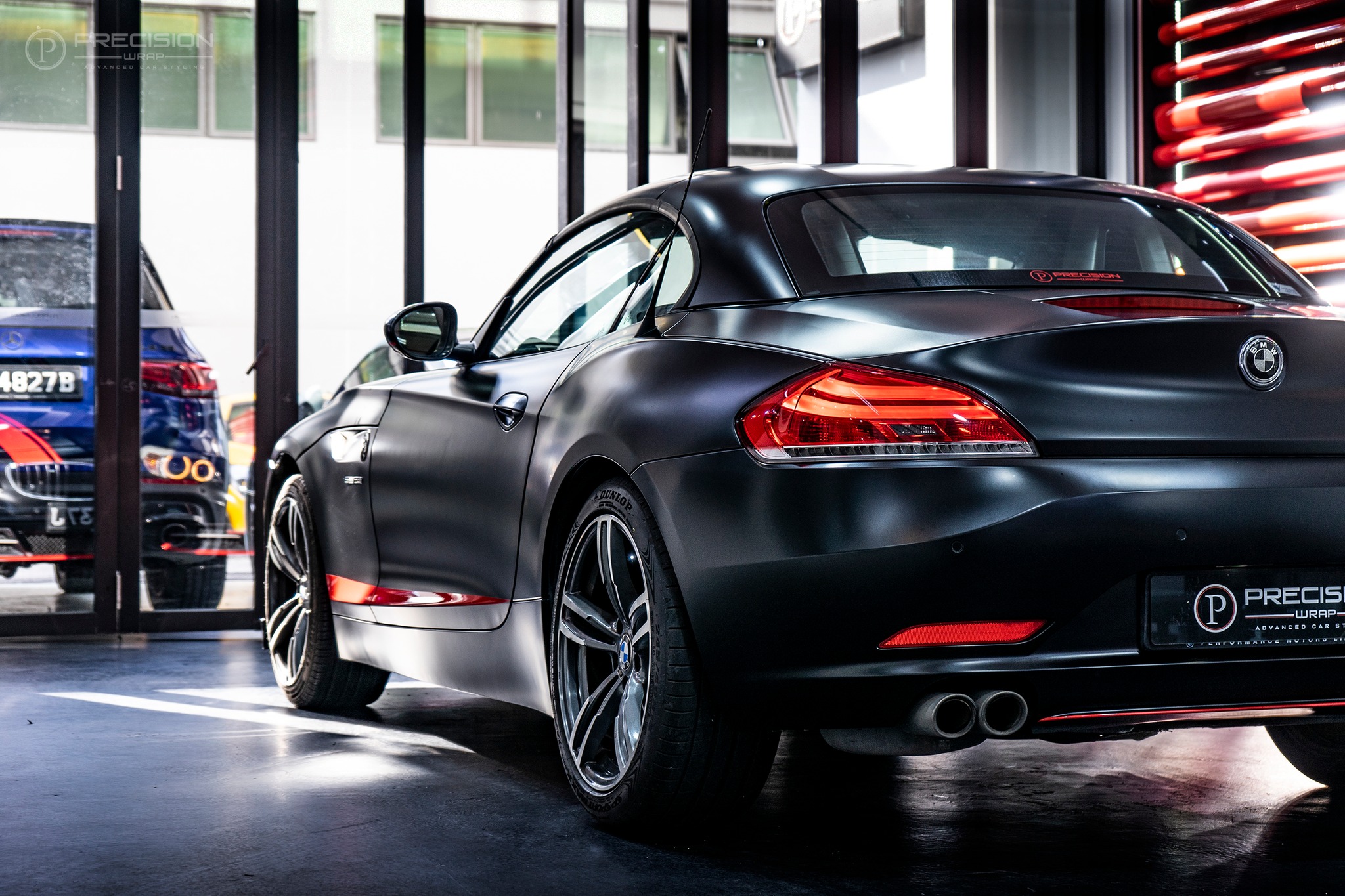 Precision Wrap - The BMW Z4 sports convertible, paired...