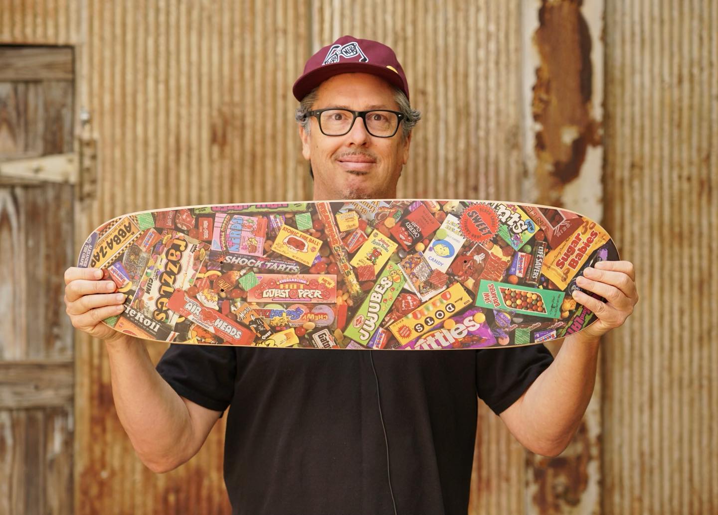 John Lucero with the John Cardiel candy slick, circa '92