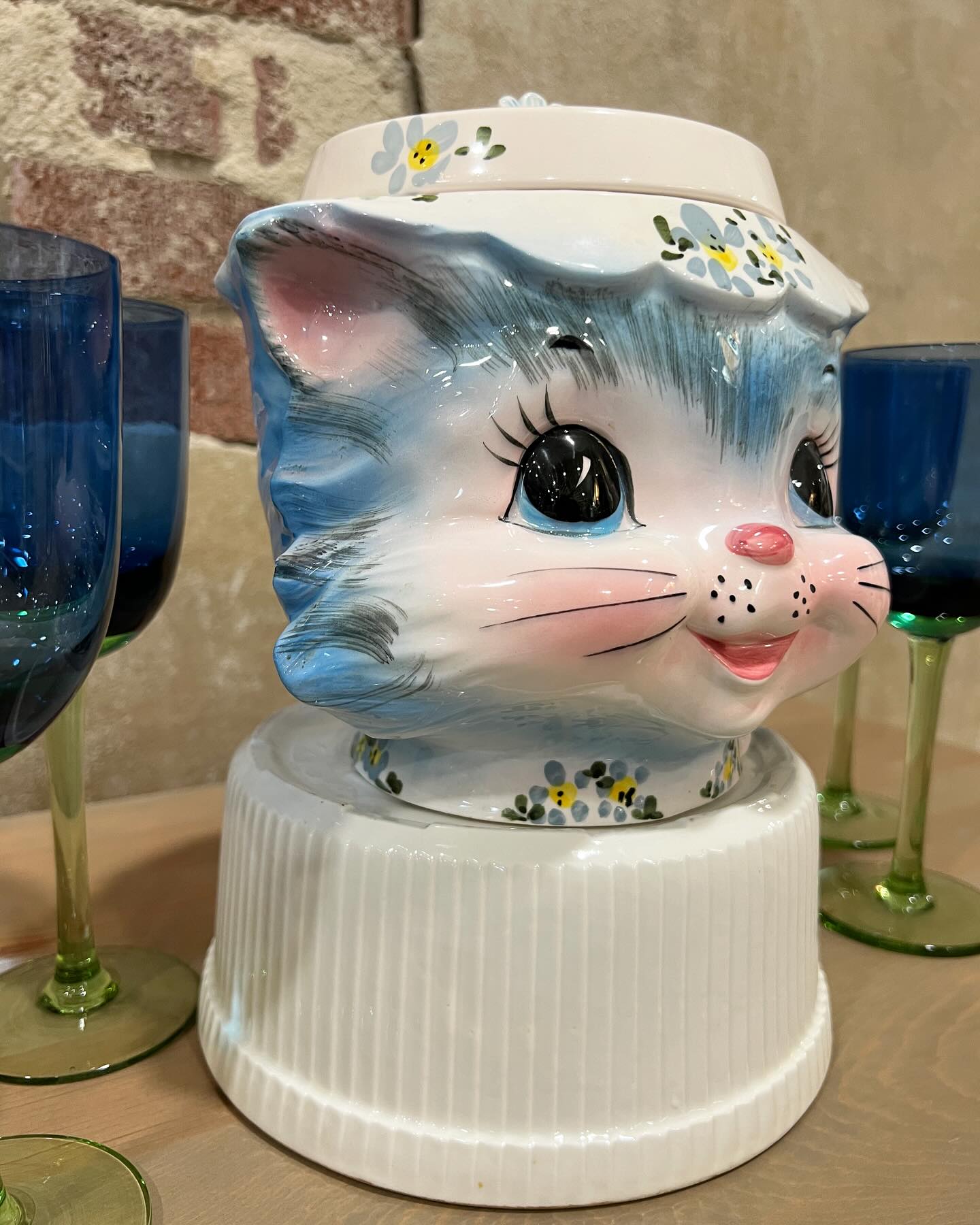 Up next, a highly coveted and collectible vintage kitschy cutie by