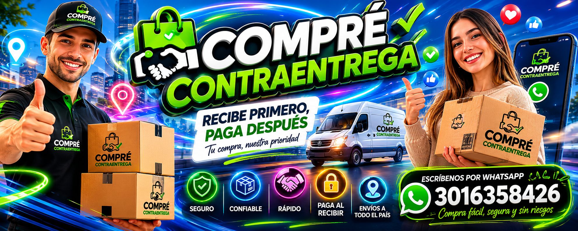 Compré Contraentrega | Colombia